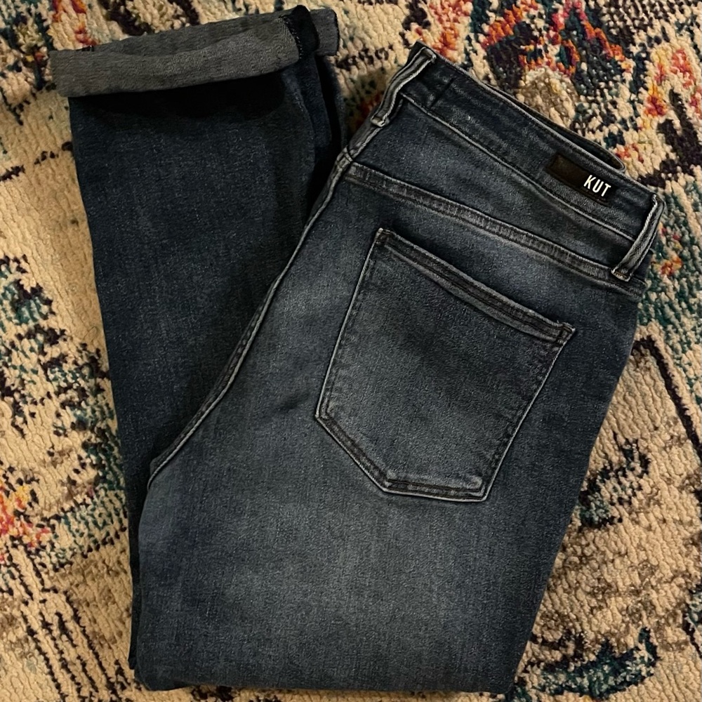 Rachael High Rise Fab Ab Mom Jeans (Kinetic Wash)